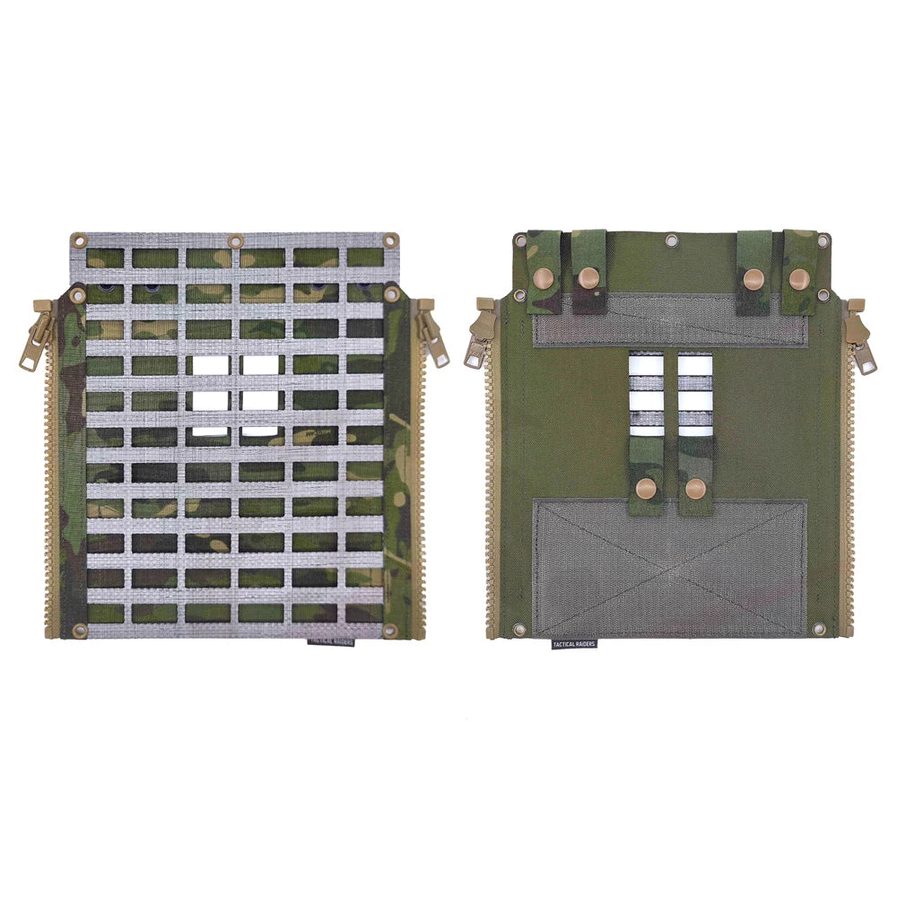 Multifunctional Laser Cutting SS Style Molle Back Panel for Lv119 Overt Tegris
