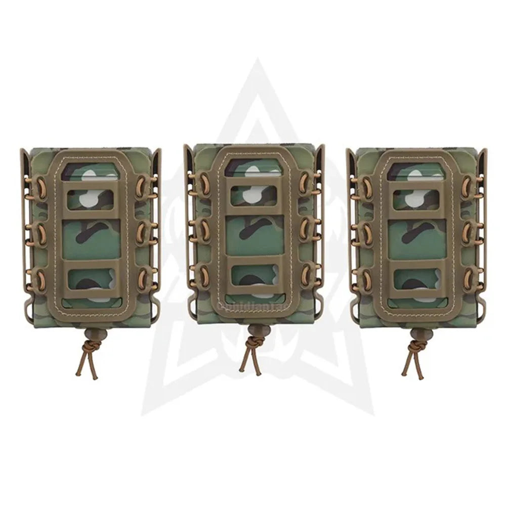 Ophidian Quick Magazine Pouch 5.56mm 7.62mm Molle Belt Clip Quick Connect Bracket Soft Shell Rifle Magazine Bracket