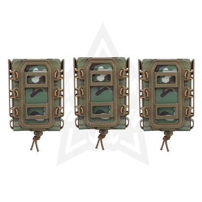 Ophidian Quick Magazine Pouch 5.56mm 7.62mm Molle Belt Clip Quick Connect Bracket Soft Shell Rifle Magazine Bracket