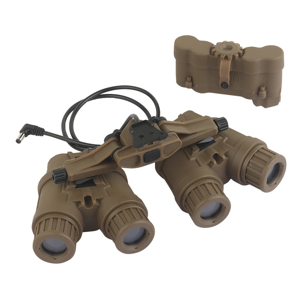 Night Vision Device Dummy Model,AN/PVS31 Dual Tube Binocular,GPNVG 18 Goggles,L4G24  NVG Mount,Fast High Cut Helmet Hunting Gear
