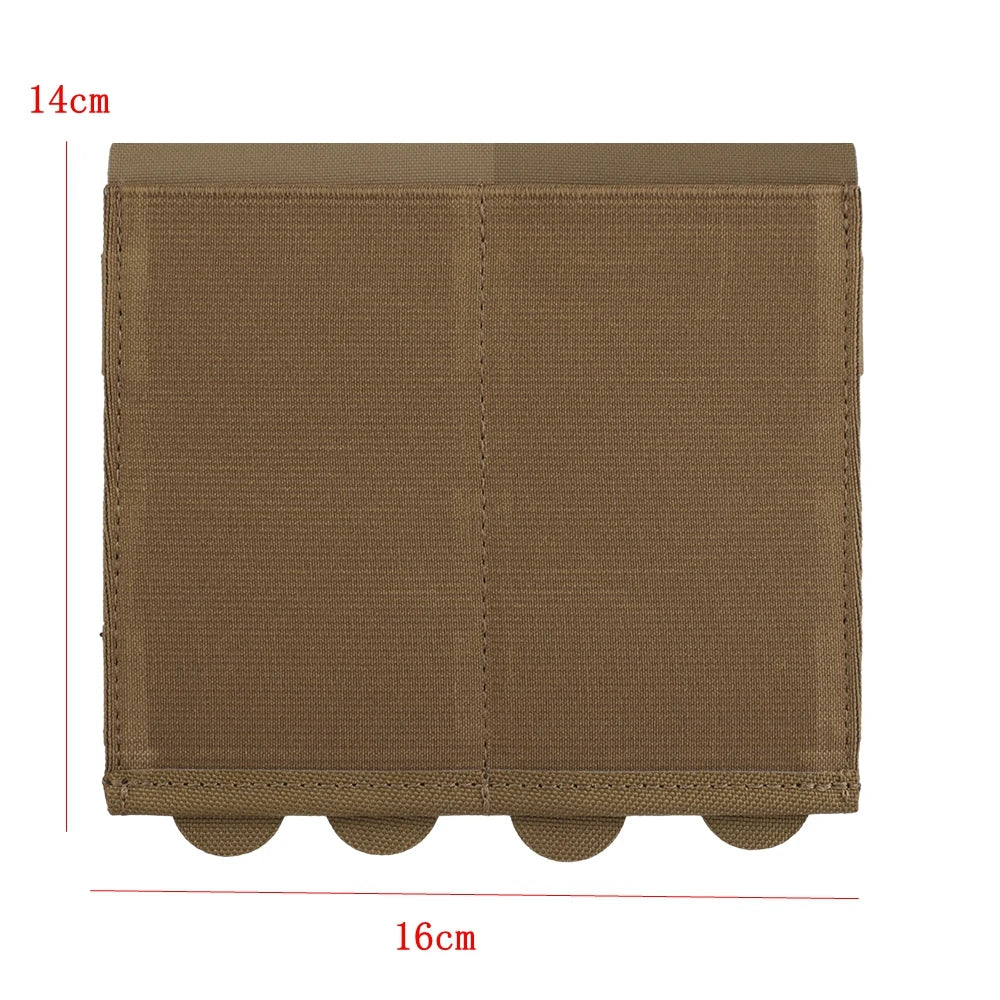 Single/Double/Triple Mag Pouch Elastic Molle Magazine Pouches Open-top Carrier for M4/M16/AR/AK Rifle Magazines