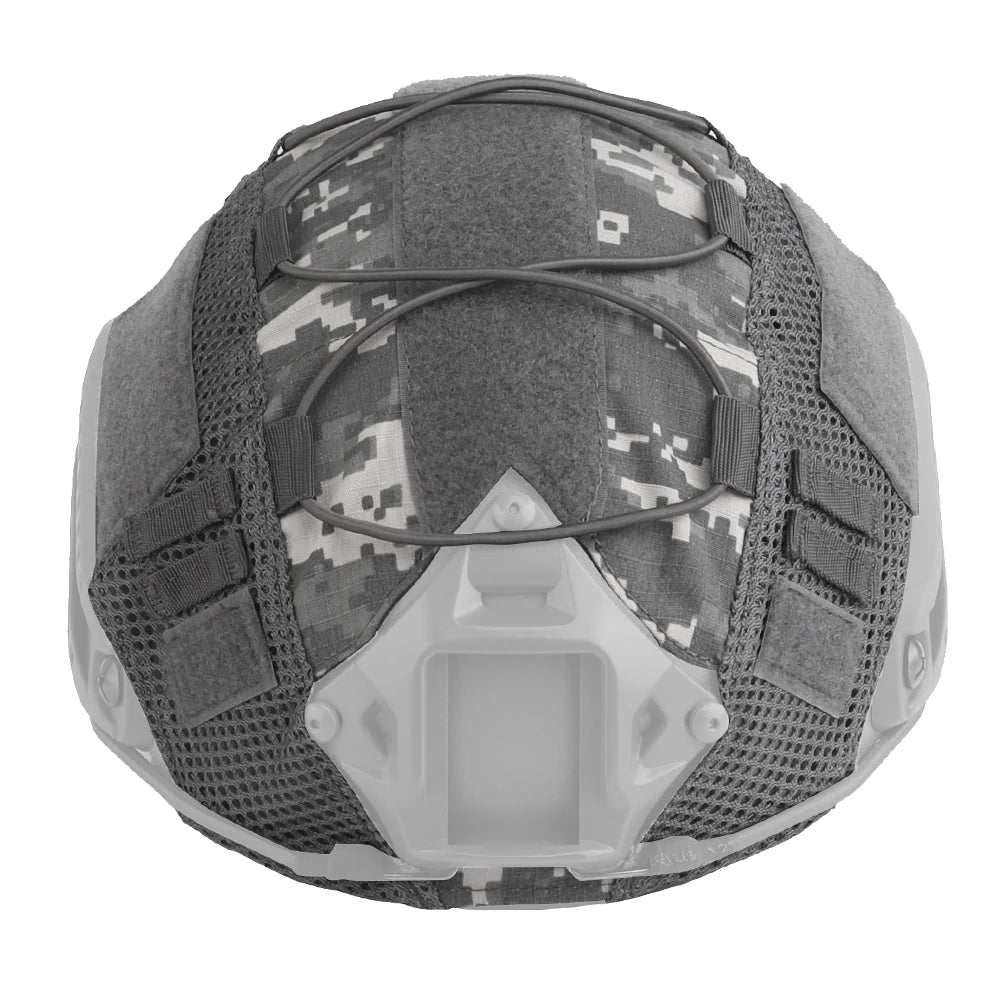 Camouflage Helmet Cover For Ops-Core PJ/BJ/MH Fast Helmet Cover Tactical Militar Hunting CS Wargame Outdoor Sport