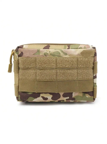 Outdoor EDC Hunting Tatical Molle Pouch Waist Pack Coin Cell Phone Bag Nylon Portable Men Toiletry Bag Clutch Outdoor