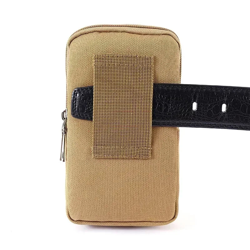 Molle Tactical Pouch Belt Waist Pack Men Small Pocket Survival Tool Bag for Running Travel Camping Hunting Airsoft