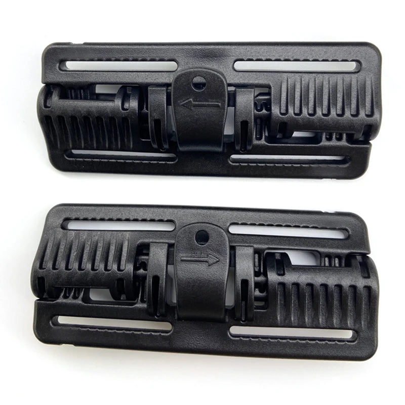 Tactical 2pcs Tactical Vest Quick Release Buckle Slider Strip Module Strip Buckle