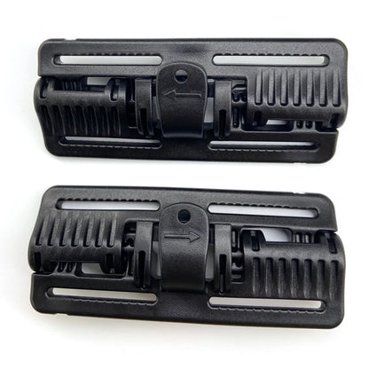 Tactical 2pcs Tactical Vest Quick Release Buckle Slider Strip Module Strip Buckle