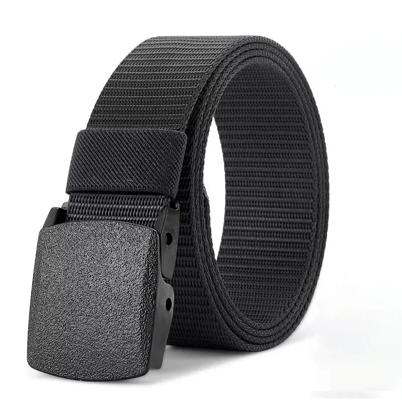 Men's Belt Outdoor Casual Canvas Belt Metal Free Training Nylon Tactical Belt With Pants Jeans Belt Sports Belts For Men Women