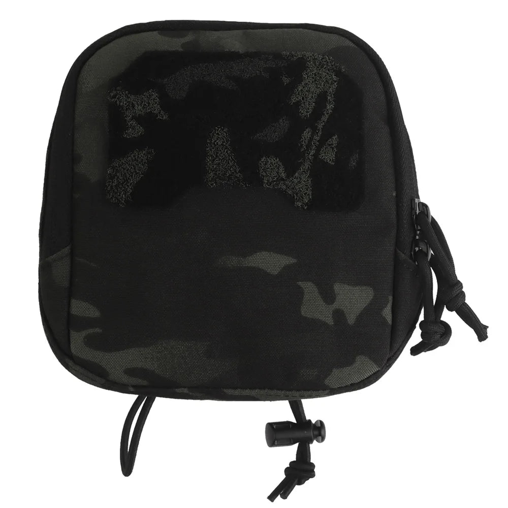 Tactical AG Storage Bag Camo General Purpose Pouch,Hunting First Aid Bag Outdoor Tool Pack,Plate Carrier Vest Belt Accessory