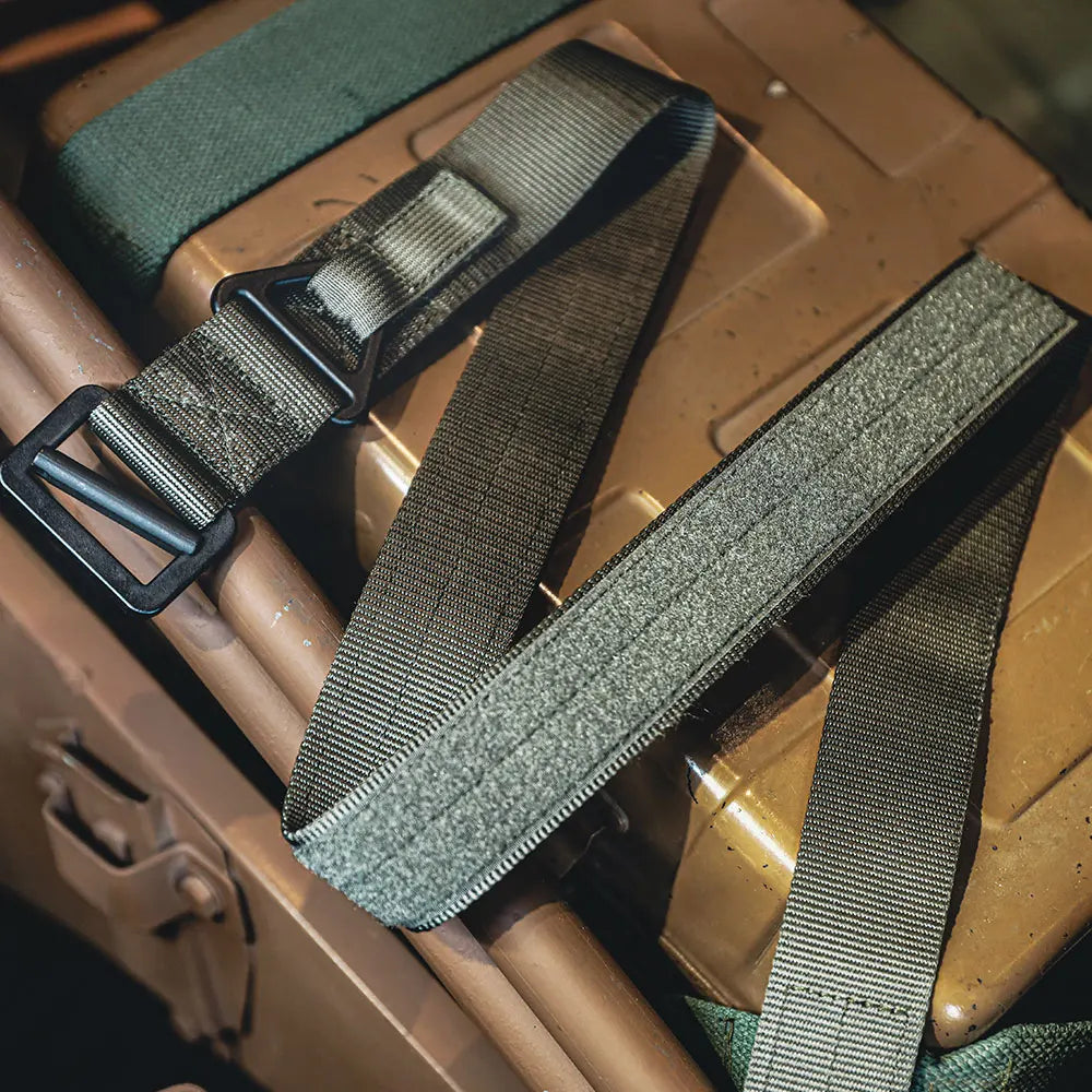 Emersongear Heavy Duty Steel Buckle Belt Tactical Waist Strap Load Bearing Outdoor Hunting Hiking Camping Nylon EM9774