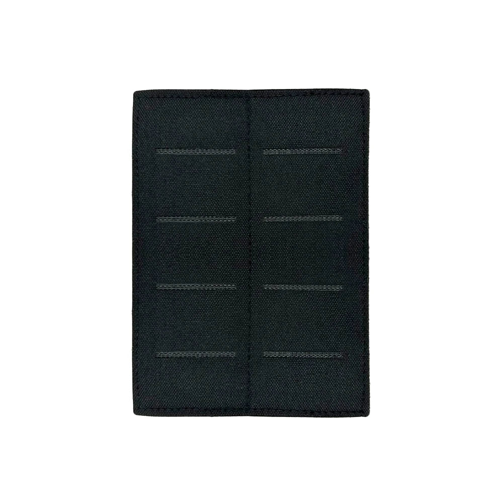 Tactical Molle Adapter Insert 2 Row Hook & Loop Backed Panel for Modular Storage EDC Packs Backpack Hunting Accessories