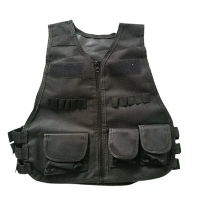 Children Vest Kids Camouflage Multiple Pockets Hunting CS War Games Jacket Hunting Tactical Waistcoat Training Gear