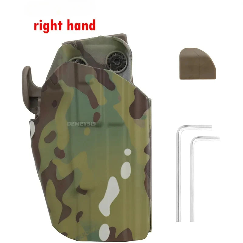Tactical Right Left Gun Holster Shooting Hunting Airsoft Pistols Holder for G17 20 21 22 31 37 SIG P225 TAURUS PT840 PT845