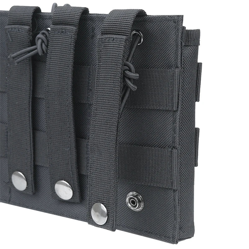 Single/Double/Three Mole Magazine Bag Air Gun AK 7.62 5.56mm M4 AR 15 Long Gun Magazine Bag Tactical Hunting Accessories