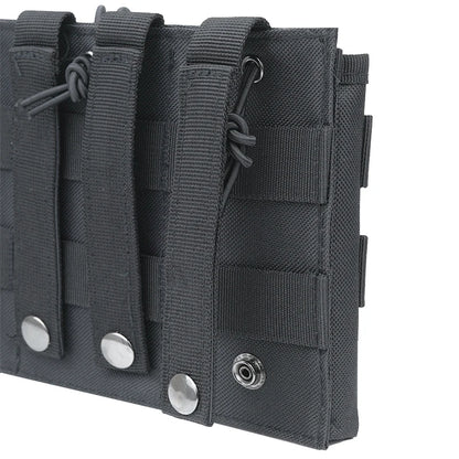 Single/Double/Three Mole Magazine Bag Air Gun AK 7.62 5.56mm M4 AR 15 Long Gun Magazine Bag Tactical Hunting Accessories
