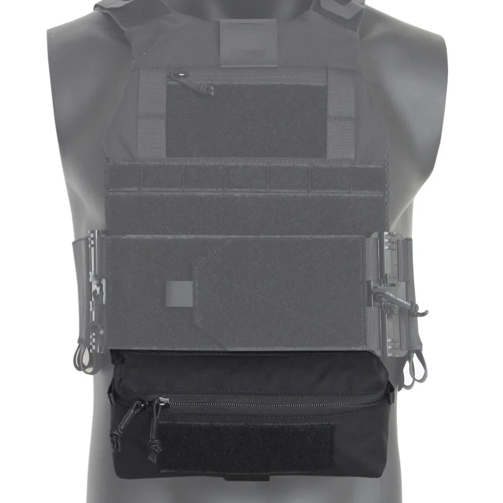 VULPO Tactical Vest Chest Dangler Drop Pouch Mini Abdominal Dump Drop Pouch Fanny Pack For JPC CPC MK3 MK4 Plate Carrier Storage