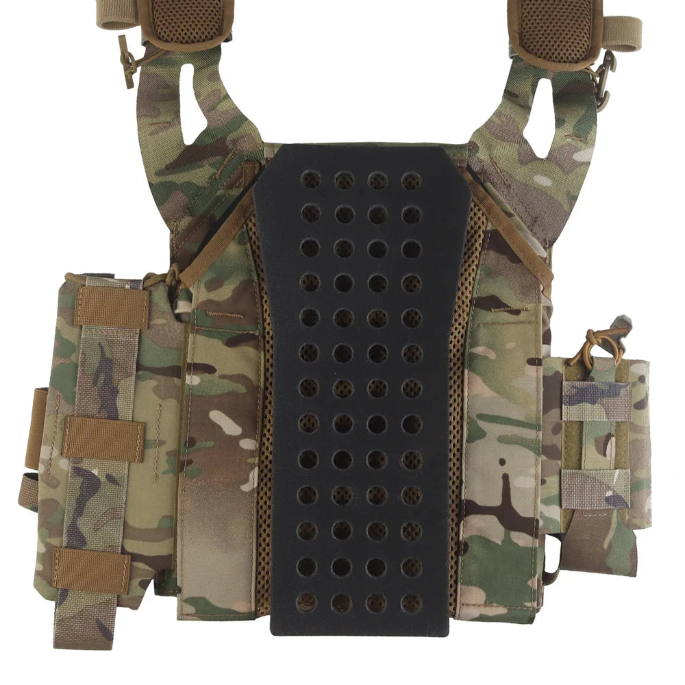 JPC R Series Tactical Vest Plate Carrier Set Modular Quick Release Assault Hunting Combat Airsoft Vest Body Armor MOLLE System