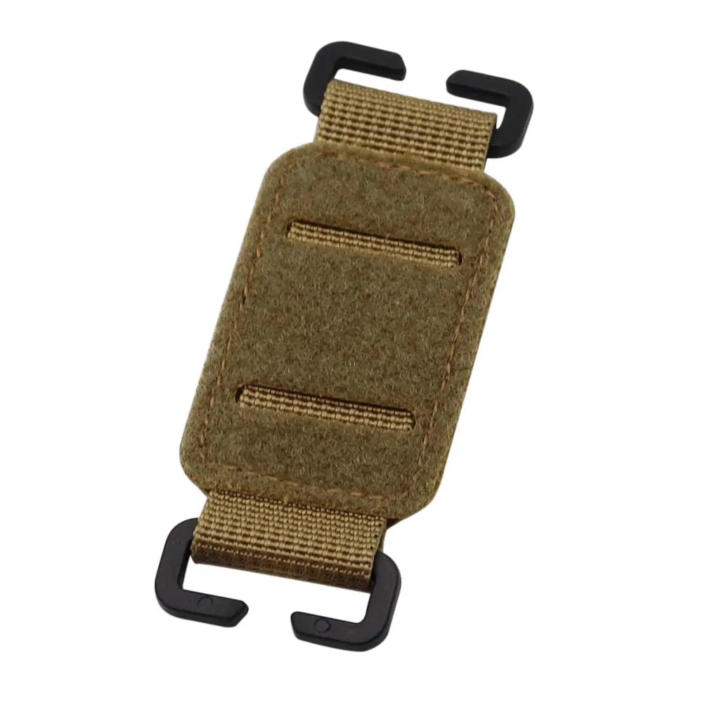 MOLLE Hook-and-Loop Patch Panel Tactical Velcro Attachment Strips for Vest/Backpack
