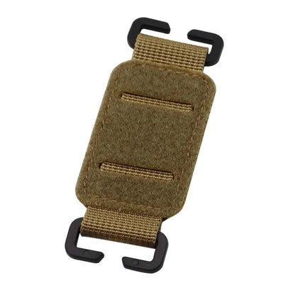 MOLLE Hook-and-Loop Patch Panel Tactical Velcro Attachment Strips for Vest/Backpack