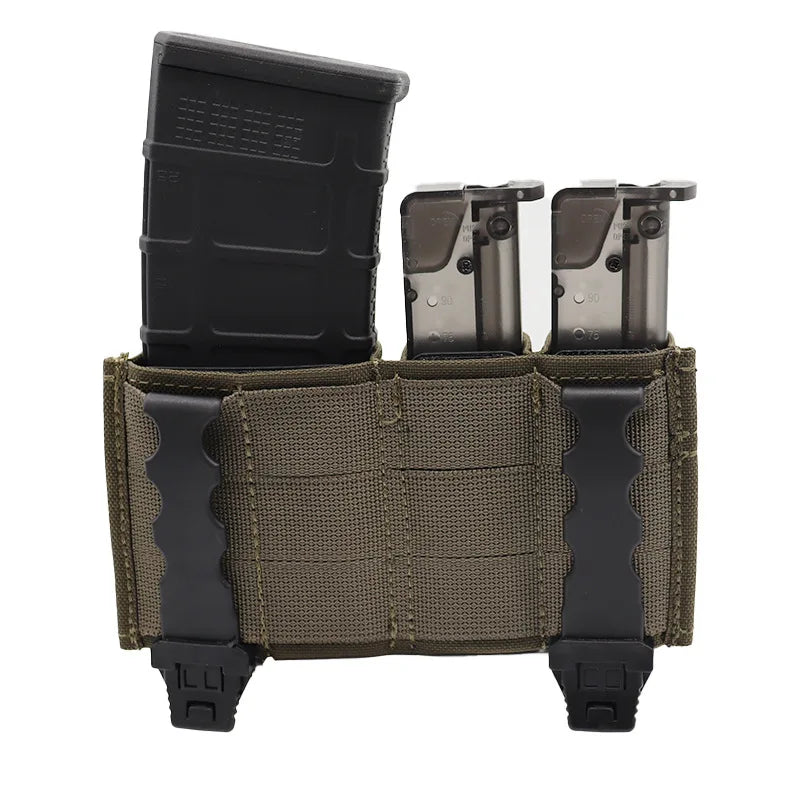 2pcs,MOLLE Tactical Fixing Clip Outdoor Hunting Accessory Nylon Quick Release Strip Fits For Magazine Pouch Backpack Vest