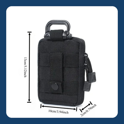Portable Thick Outdoor Tactical Waist Bag Molle EDC Storage Bag, Medical Classification First Aid Kit, Outdoor Hunting Tool Kit