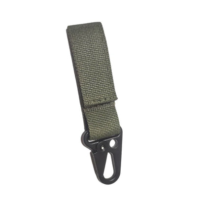 Tactical Nylon Key Hook Webbing Buckle Hanging System Molle Waist Belt Buckle Vest Hanging Metal Accessories Gear