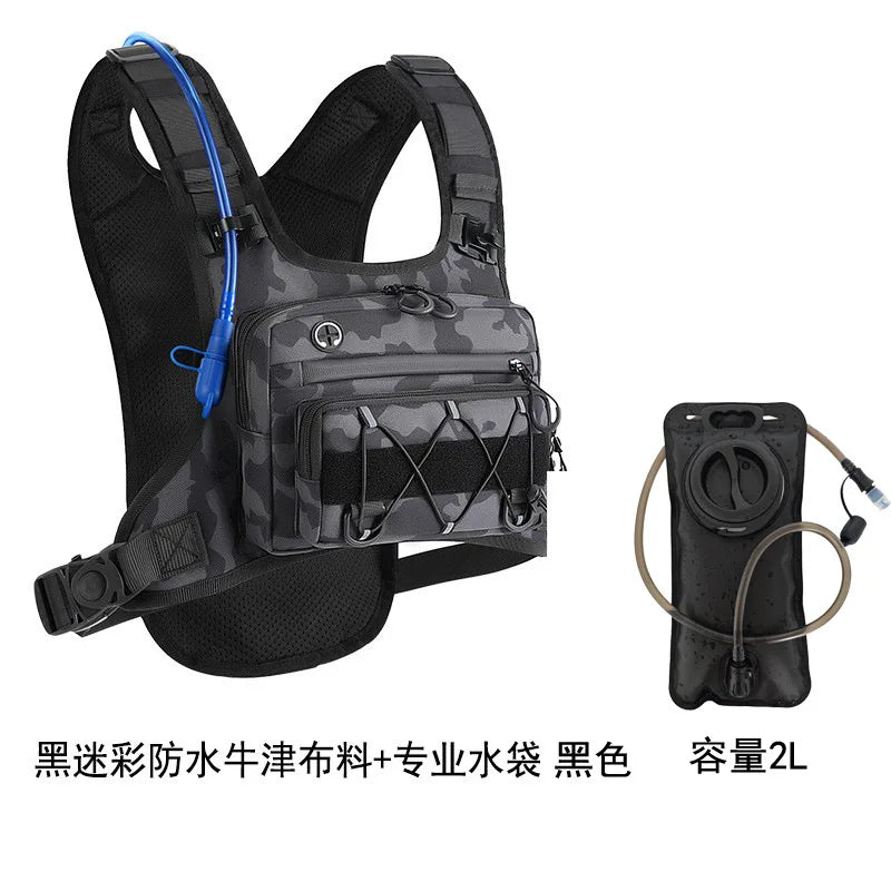New Tactical Chest Bag Multi-functional Off-road Motorcycle Travel Portable Hiking Riding Backpack Core Pack