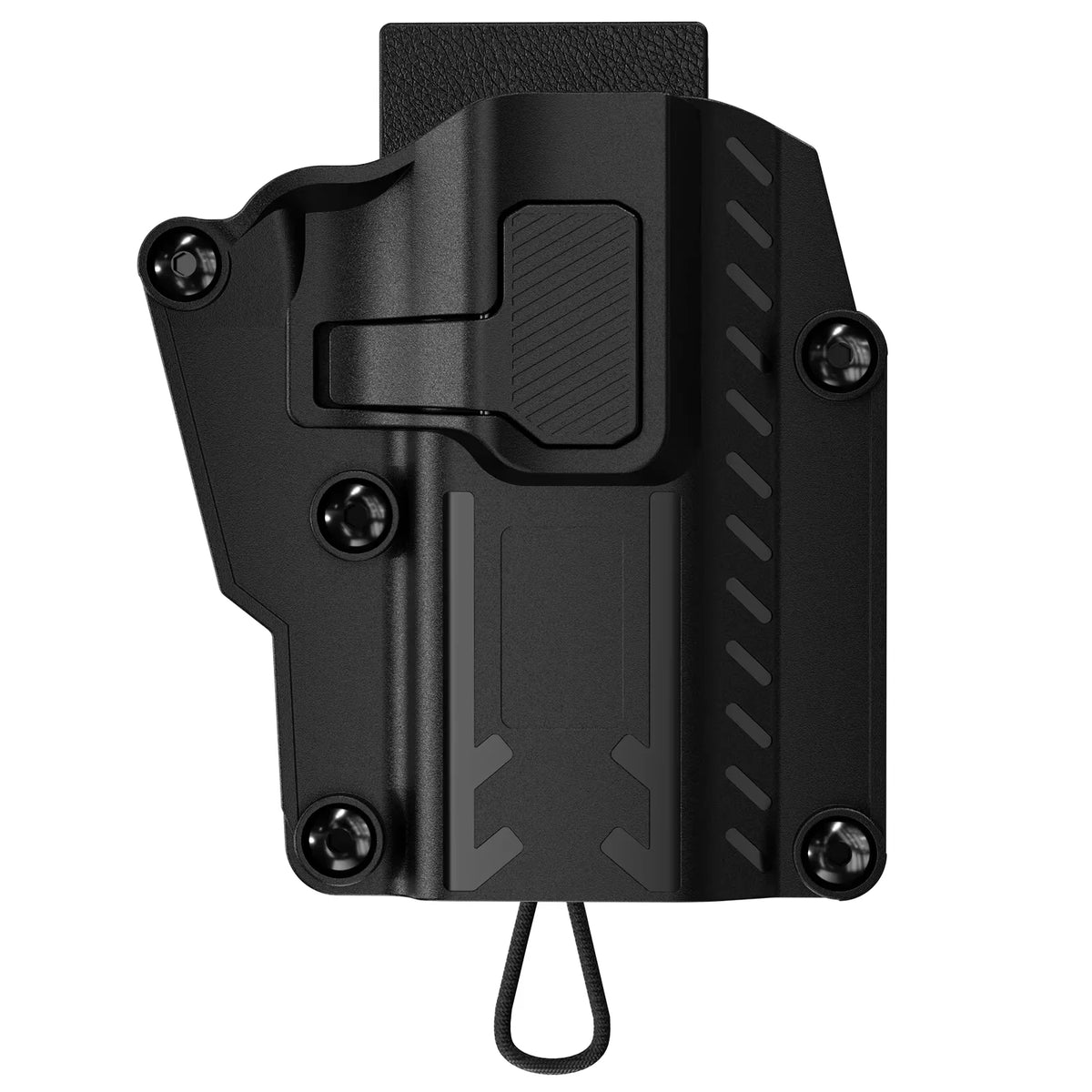 ##% w A1 Pistol Holster for Glock G17 G19 G22 G23 G34 G43X PA66 GF30 Drawstring Switch Back Clip Universal Model Gun Holster