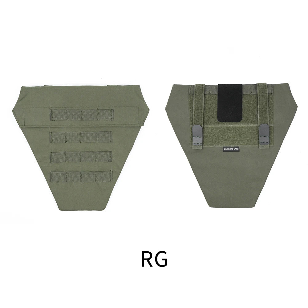 Tactical Pleated Crotch Groin Protection Equipment Vest  Men Molle Body Armor Bag   Gear Accessory Airsoft WarGame Outdoor