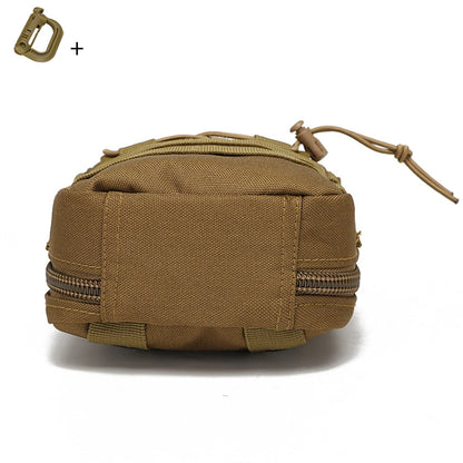 Outdoor cycling lightweight single shoulder crossbody bag, wear-resistant riding equipment, portable small shoulder bag, easy to
