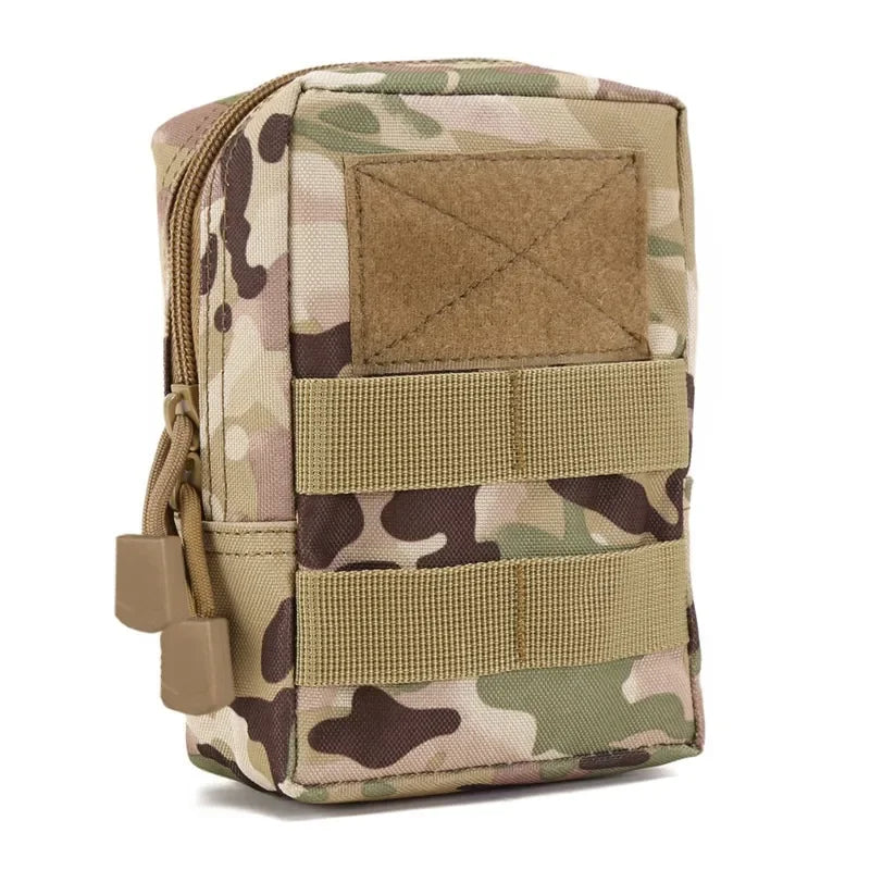 Outdoor Mini Medical Molle Waist Bag Survival Tool First Aid Storage Pack Tactical Pouch Camping Hunting Coin Pouch Belt Pouch