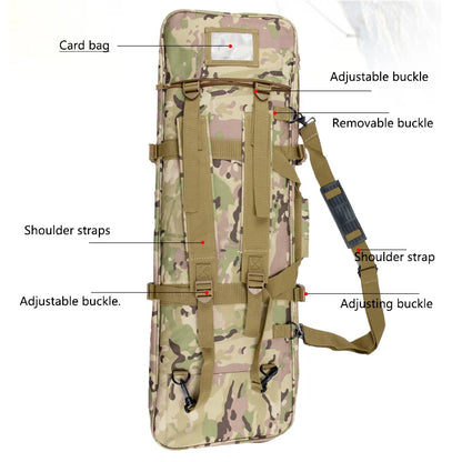 Outdoor Tactical Gun Bag Portable Long Gun Backpack for Hunting Shooting Equipment Storage And Transportation