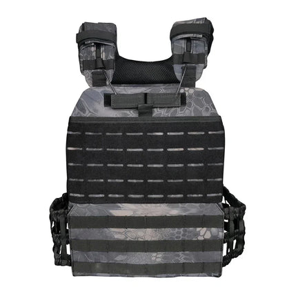 Tactical Adjustable Vest Hunting Airsoft Molle Waistcoat Hiking Assault Plate Carrier Vest Hunting Protect Outdoor Equipment