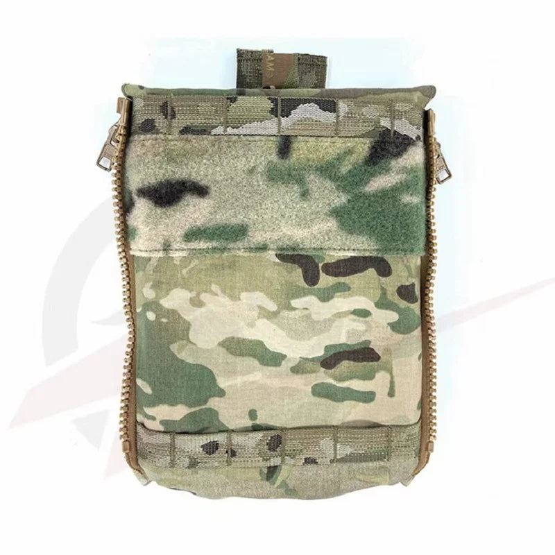 Vest Back Plate Water Bag, Outdoor Sports, FCPC V5, Zipper Bag