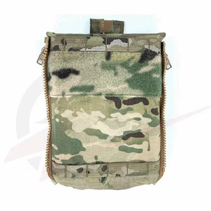 Vest Back Plate Water Bag, Outdoor Sports, FCPC V5, Zipper Bag
