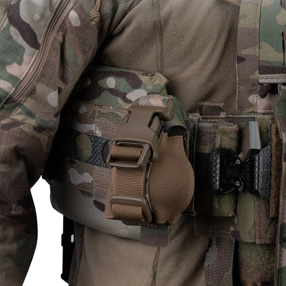 Grenade Pouch Small Hunting Accessories Single Flashbang Pouch Compact Stretch Bag for Outdoor Activities