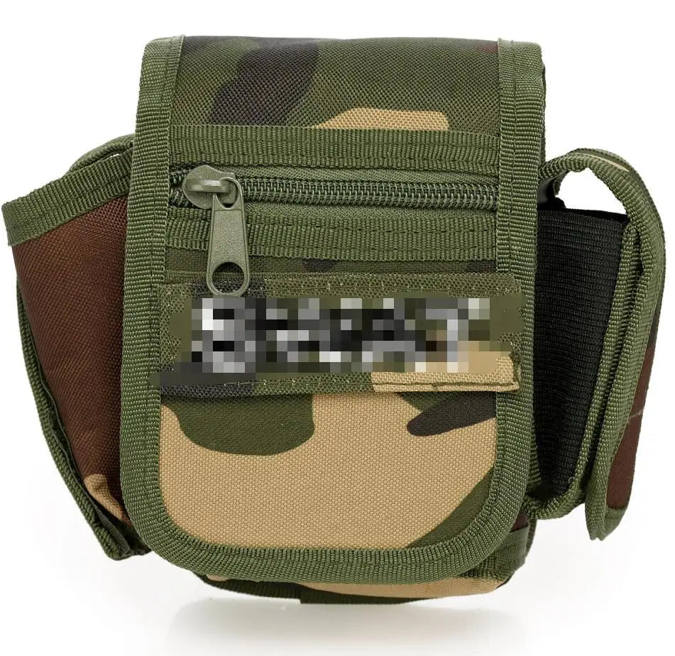 Men Tactical Molle Pouch Belt Waist Pack Bag Small Pocket Outdoor Waist Pack Running Pouch Travel Camping Pocket Hunting Bag
