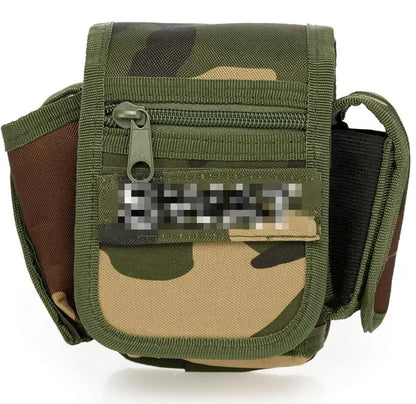 Men Tactical Molle Pouch Belt Waist Pack Bag Small Pocket Outdoor Waist Pack Running Pouch Travel Camping Pocket Hunting Bag