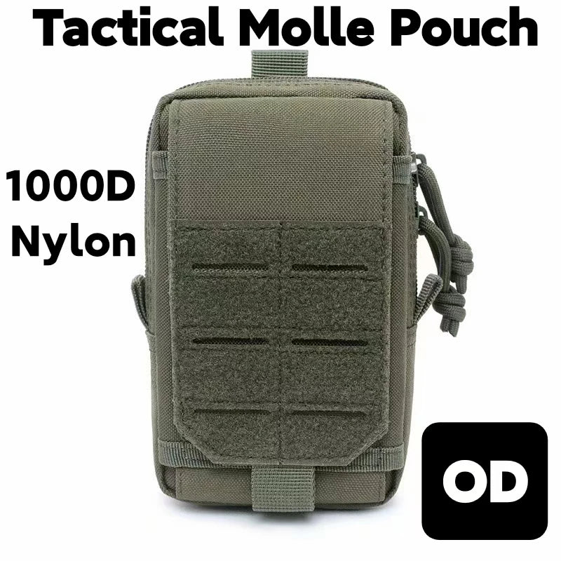 Molle Phone Pouch Holder Magazine Pouches Utility Outdoor Camping Hiking Running Hunting Accessories Waist Pack EDC Tool Bag