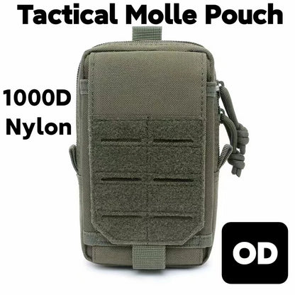 Molle Phone Pouch Holder Magazine Pouches Utility Outdoor Camping Hiking Running Hunting Accessories Waist Pack EDC Tool Bag