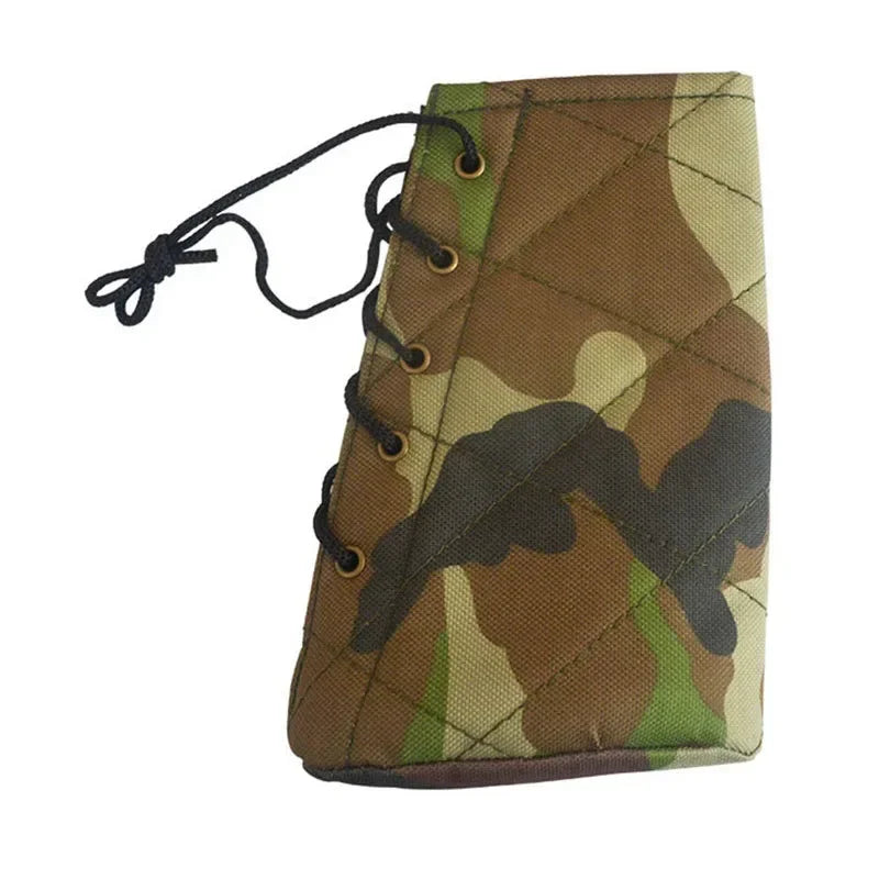 Rubber Slip-On Recoil Reducing Pad for Rifle and Shotgun Buttstock Pad Hunting Rifle Butt Shooting Anti-slip Cover Accessories