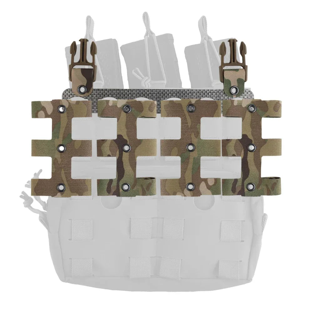 Tactical Modular Chest Rig MOLLE Link Lightweight Hunting Combat Airsoft Vest DIY Cosplay Chest Rig Gear Hunting Accessories