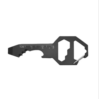 Multi-Tool Keychain EDC Multifunctional Hexagonal Pendant Wrench Keys Outdoor Survival Gear Bottle Opener for Hand Tools