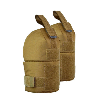 1 Pair Tactical Bicep Shoulder Protector Pads Comfortable Hunting Plate Carrier Shoulder Armor Expand Adjustable Protection Acce