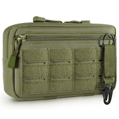 Molle Admin Pouch Utility EDC Tool Pouch Hunting Bag Horizontal Modular Pouch Chest Waist Pack EMT Orgaznier Bag for Outdoors