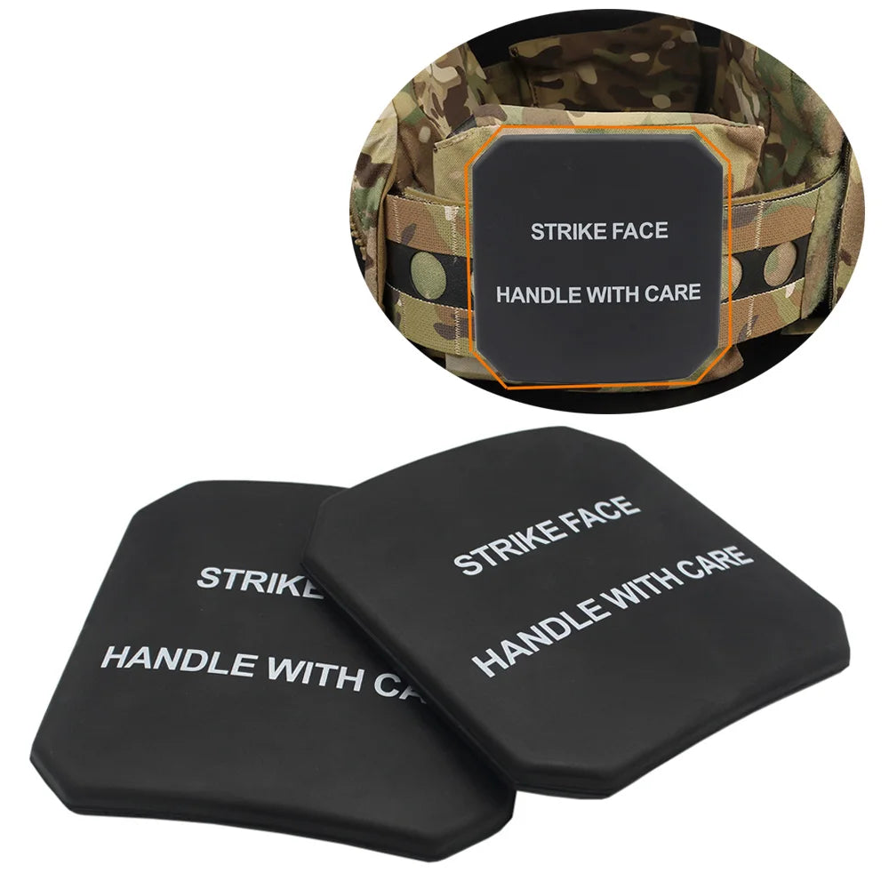 2Pcs 6x6'' Tactical Vest EVA Side Plate Pad Airsoft Hunting Vest Body Armor Dummy Plate Protective Side Pad SAPI Panel