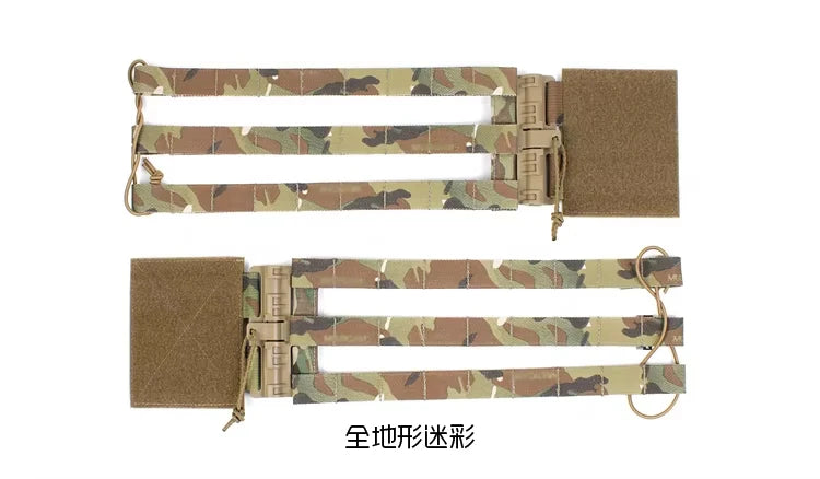 PEW TACTICAL Plate Carrier MOLLE TUBES  Cummerbund Airsoft UA30