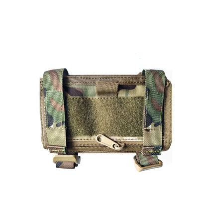 Map Case Tactical Arm Sleeve QB Wristband Tactical Armband Pouch Military Card Holder for Shooting Rescue Field Measurement