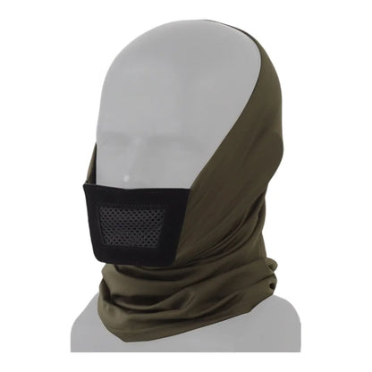 Extended Neck Knight Mask | Windproof Sports Face Mask | for Skiing Motocross & Airsoft