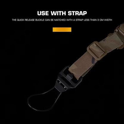 Tactical Quick Release Sling Buckle V2 2nd Gen Airsoft Paintball Hunting Outdoor Strap U Loop Hooks Mount AK Adapte Gear