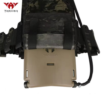YAKEDA 1.75L Large Capacity Hydration Bladder Insert Board PE Food Grade Odorless Tactical Vest Inner Liner